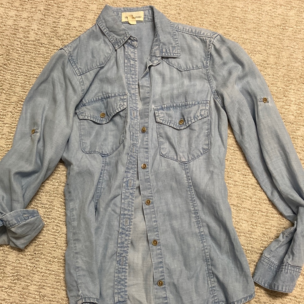 Cloth And Stone Soft Denim Shirt